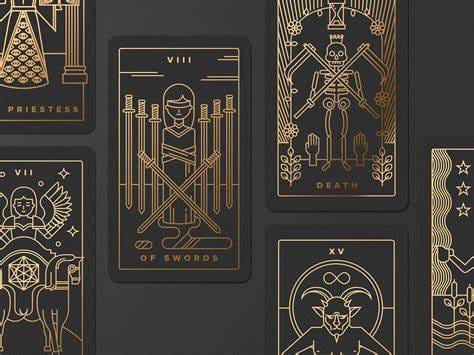 Tarot cards study