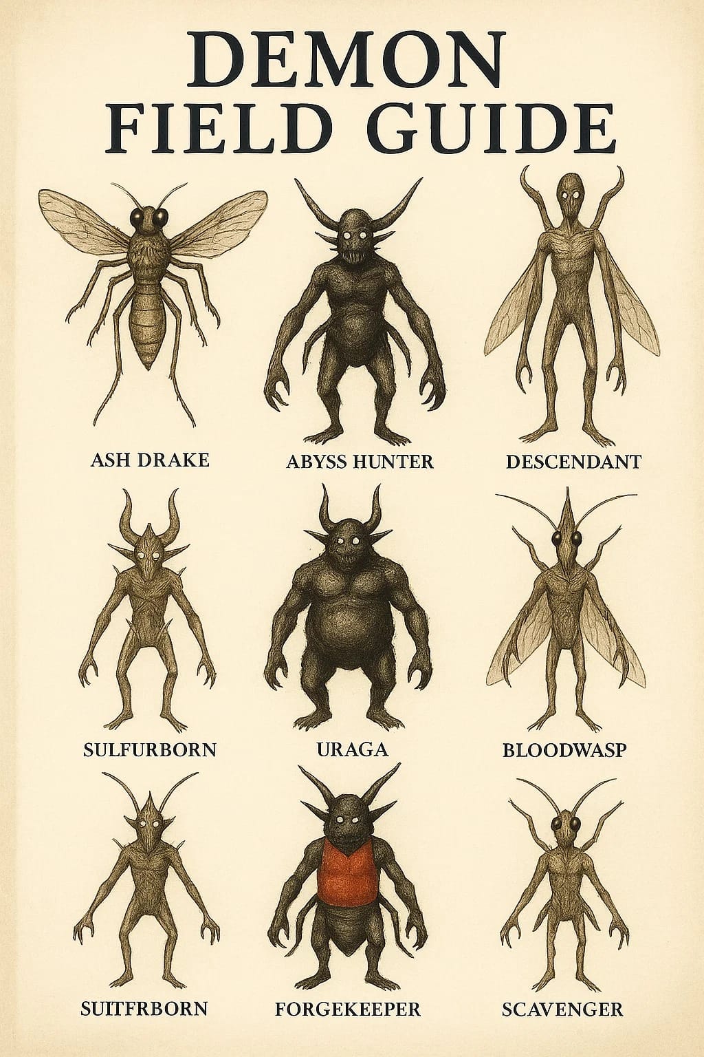 MIMIC FIELD GUIDE
