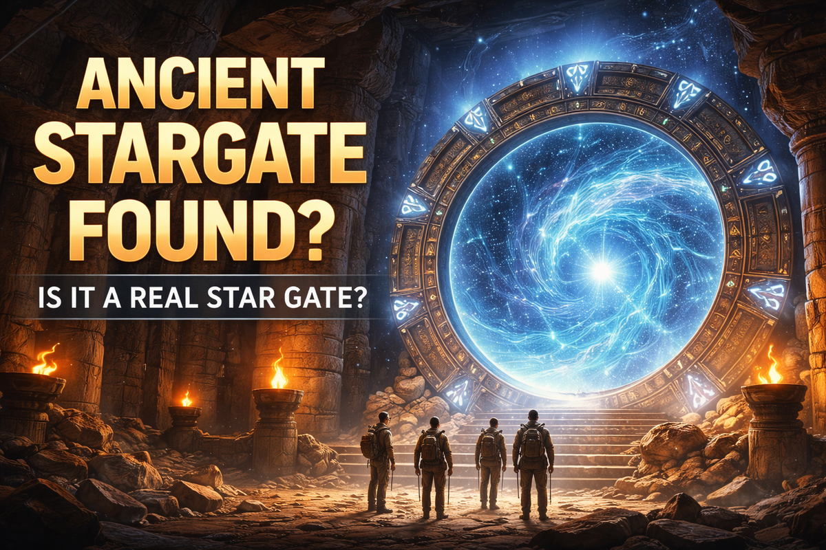 COULD THIS BE AN ANCIENT STAR GATE?