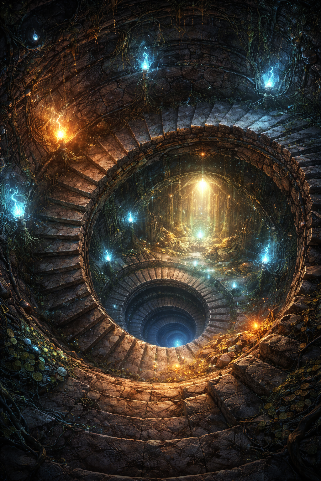 CRYPTIC STAIRCASE!!!! whats at the bottom?